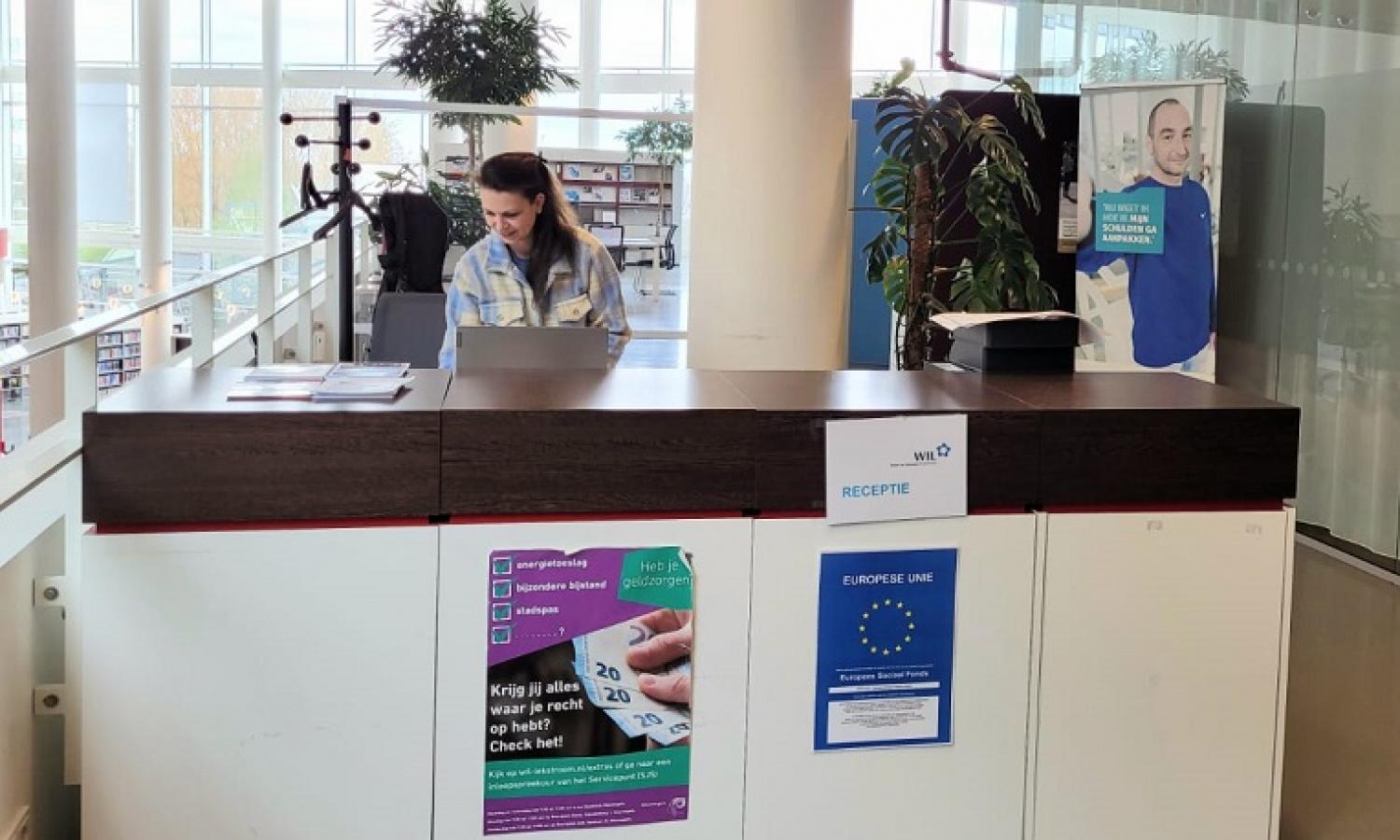 Receptie WIL 3e verdieping